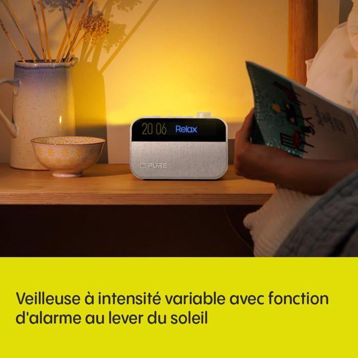 Réveil simulateur d'aube - Moment - 252449 - Bluetooth 5.3 - DAB+ - 20 sons naturels