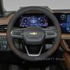Housse de volant en cuir pour Tahoe Colorado 2025 2021-2024 Intérieur de voiture Accessoires Chevrolet Silverado 2025
