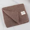 Autumn and winter thickened scarf women's high-end Korean version solid color lengthened knitted scarf to keep warm girlfriends windproof shawl