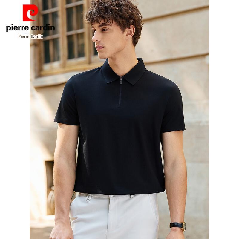 Pierre Cardin Men's Long-Staple Cotton Short Sleeve Polo Shirt