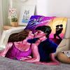 1Pc DirtyDancing Print Flannel Blanket, High quality Comfortable for All Seasons, Home Decor, Warmth and Comfort, Perfect for Christmas Gifts
