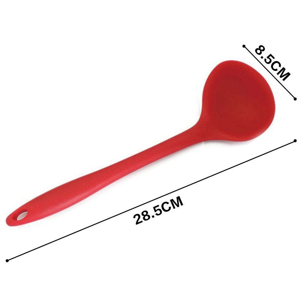 10Pcs/set High Temperature Resistant Silicone Cookware Sets Non-stick Shovel Ladle Kitchen Utensils