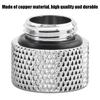 2pcs Water Cooling G1 4 Male to Female Extender Fitting Adapter Screw Seat