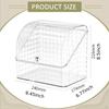 Bread Bin Box with Lid Entryway Storage Large Capacity Makeup Countryside