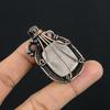 Rose Quartz Jewelry, 999 Copper Wire Wrapped Pendant Handmade Gemstone Jewelry, Gifts For Wife Brand New Pendant