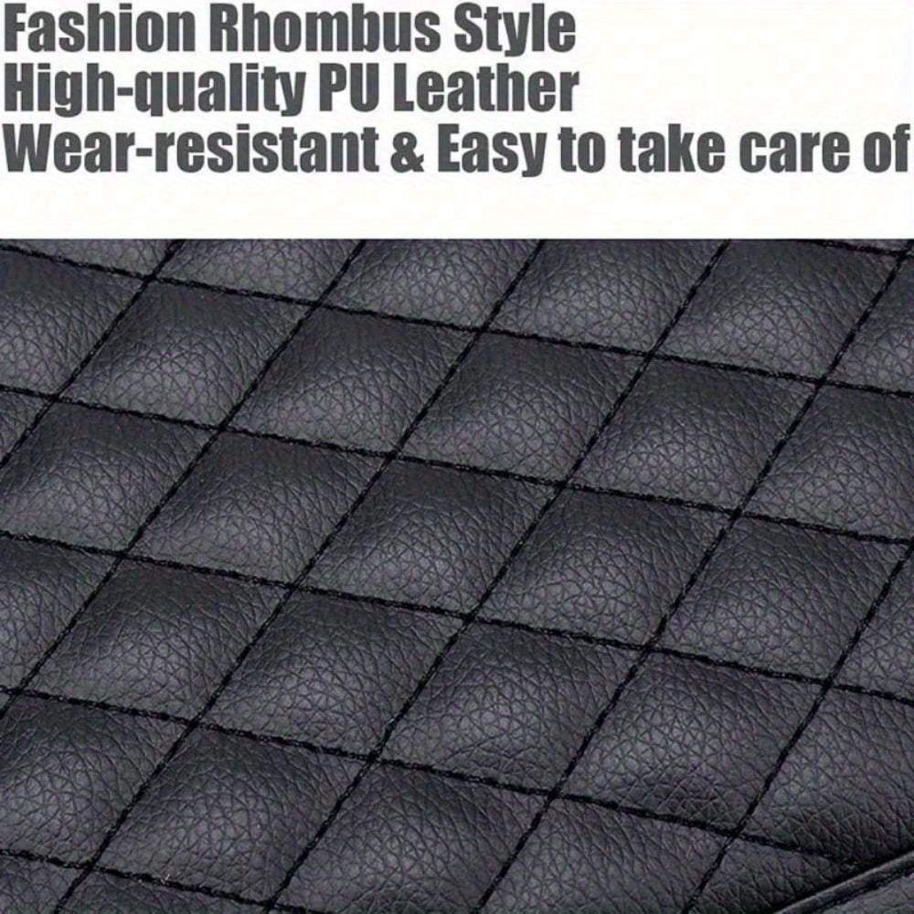 1pc Universal Armrest Box Cushion, Car Center Console Box Cover Protector - Waterproof & Scratch Resistant