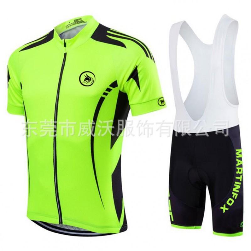 Kids Cycling Jersey Set Mountain Bike Outfit Breathable Quick Dry Sportswear Boys Girls