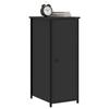 VidaXL Bedside Tables 2 Pcs Black 32x42x80 Cm Engineered Wood 825964