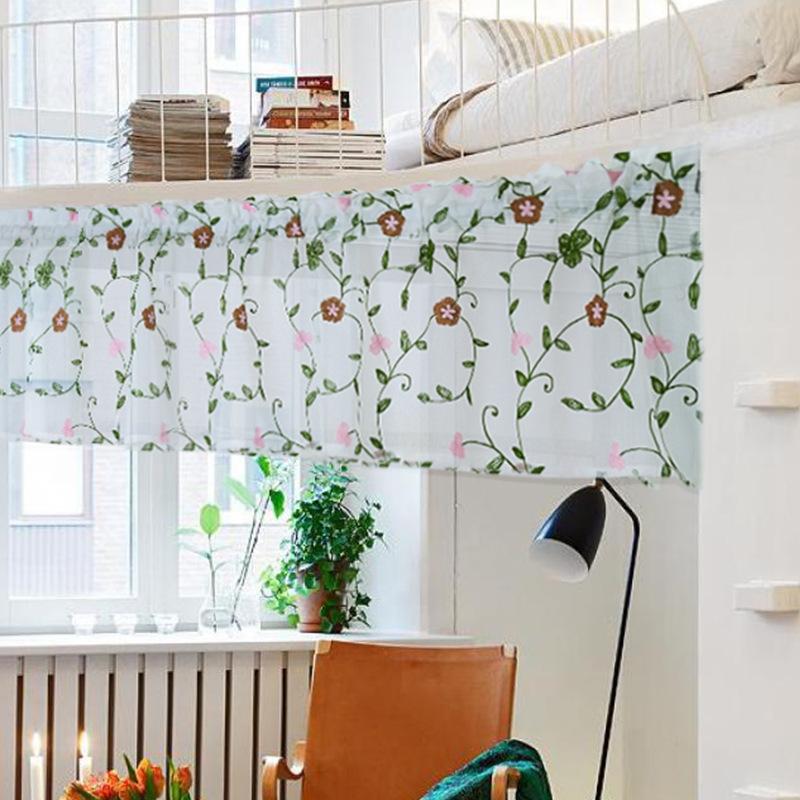 Japanese And Korean Kitchens Short Curtains, Small Coffee Curtains, Finished Curtains