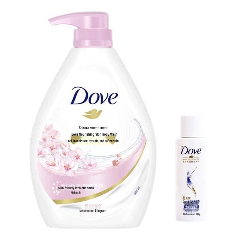Набор питательных гелей для душа Dove Цветок вишни