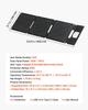 30W Foldable Solar Panel Charger, 16BB N-Type Monocrystalline Solar Panel 24% Efficiency, Ultra-Light Portable with USB-A, USB-A (QC3.0) & Type-C