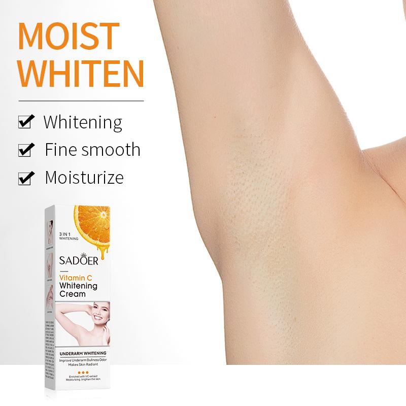 50g Underarm Cream Whitening Cream Moisturizing Brightening Body Lotion Underarm Darkening Deodorant Cream