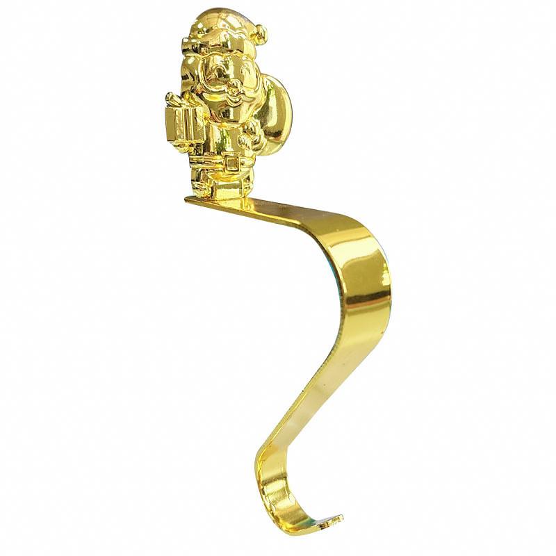 

1PC Fireplace Hook Living Room Golden Silver Hook Bedroom Snowflake Tree Elf Xmas Gift Home Decoration Kitchen золотой