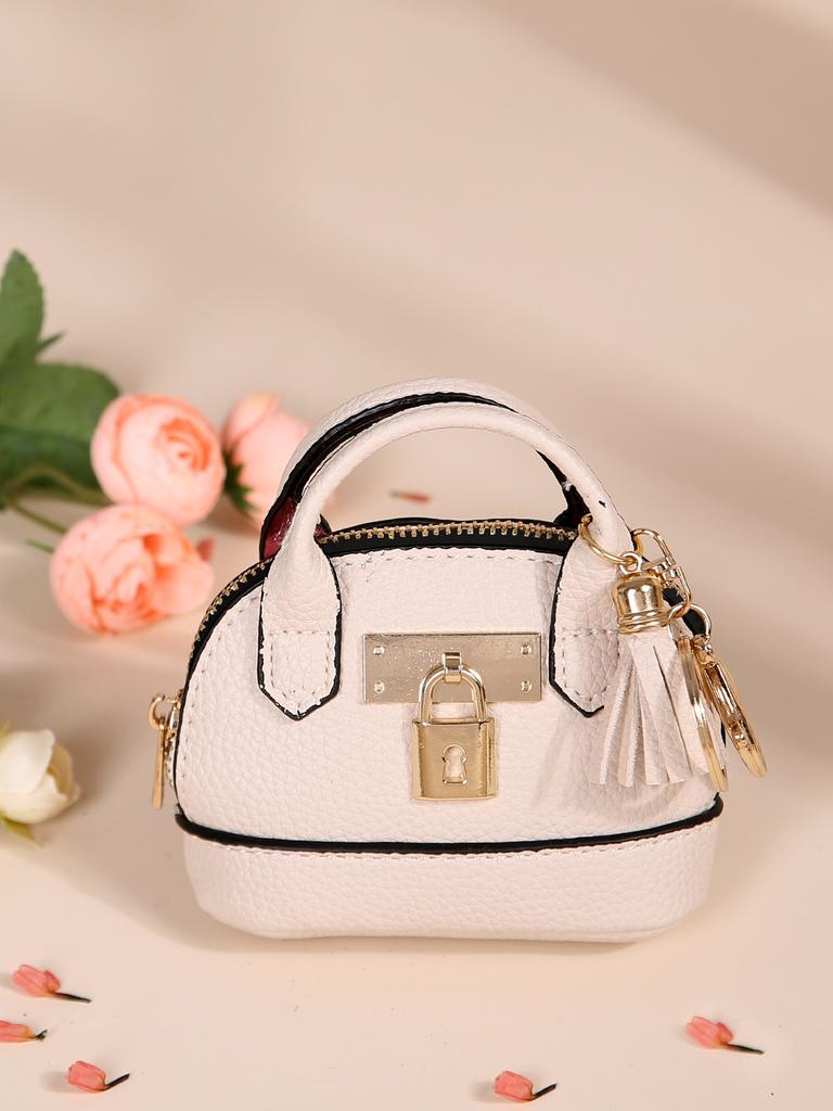 New Mini Change Bag Women's Creative Coin Bag Keychain Bag Japanese and Korean Version Mini Simple and Cute Small Change Bag