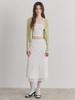 Etmont Layered Sheer Skirt, White