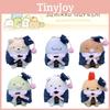 Sumikko Gurashi Graduation Plush Toy Keychain, Cute Stuffed Doll, Soft Fabric, Penguin Style, Perfect Gift