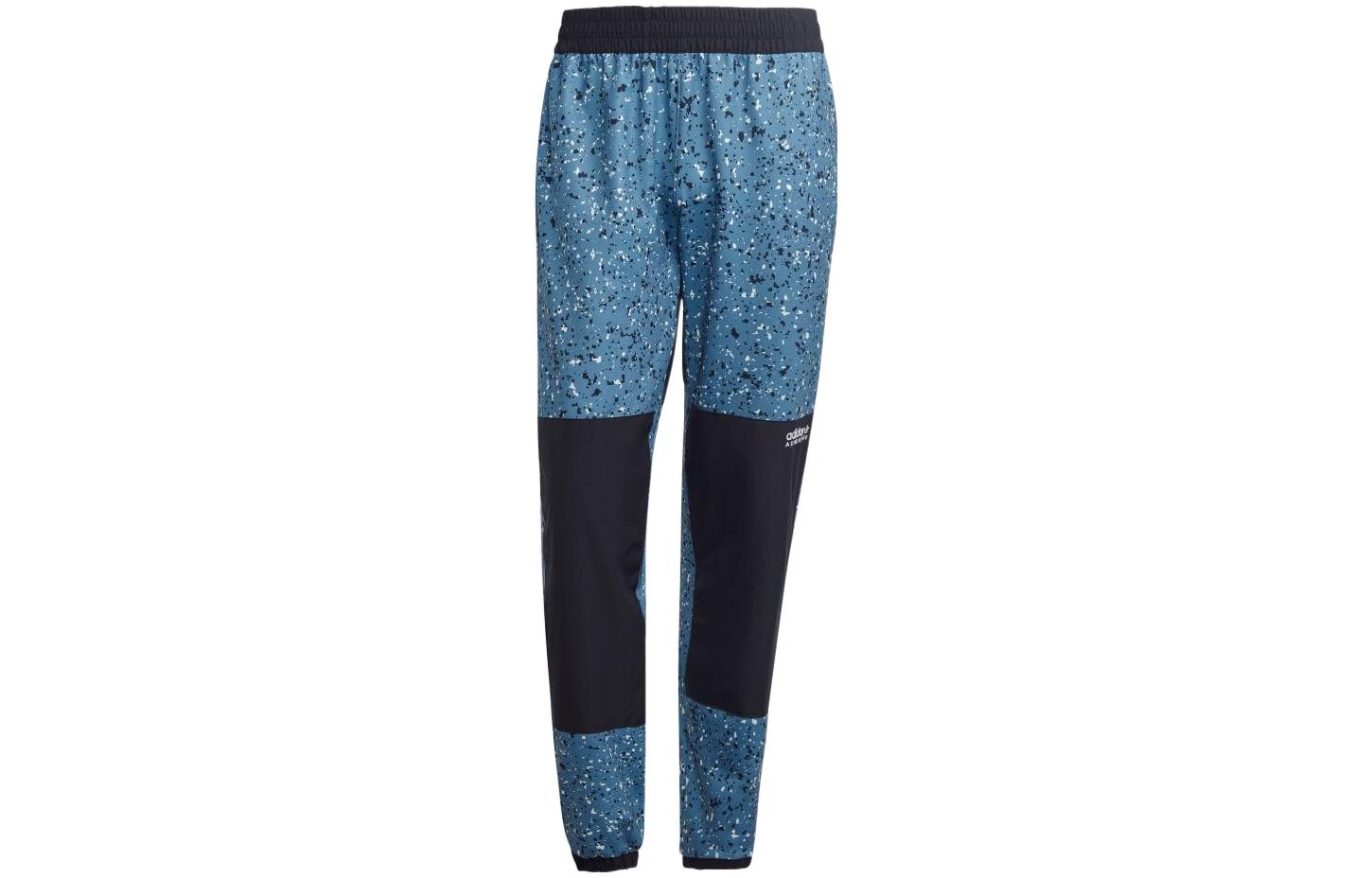 

Adidas Originals Knitted Sweatpants Men s Blue Moderate Straight Fit Pants HK5014 M