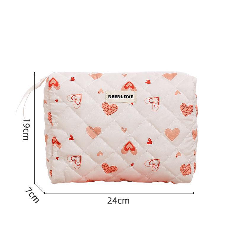 Stylish Cosmetic Bag: Portable Wash Bag for Skincare & Lipstick Storage
