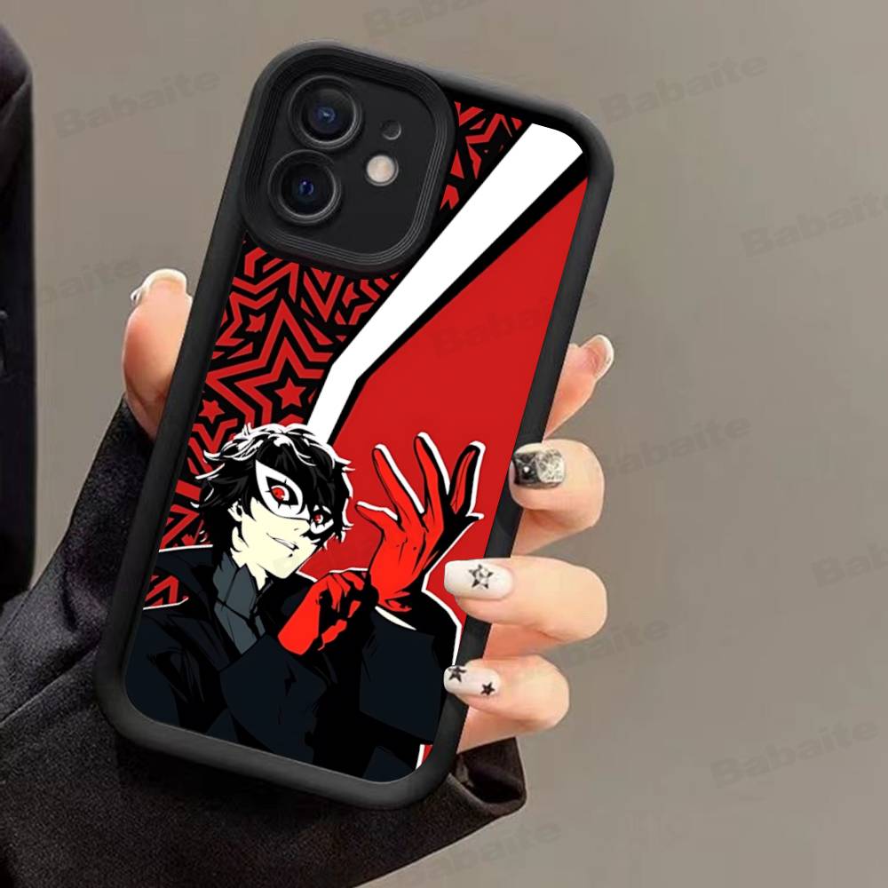 1pc Classic P-PersonaS Video Game Phone Case For IPhone 17 16 15 14 13 12 11 Pro Max Mini Plus Soft TPU Back Cover