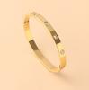 Gold Plating Lover Bracelets&Bangles for Women Rose Gold Color  Charming CZ Cuff Bracelet Luxury Jewellery Gifts AVE