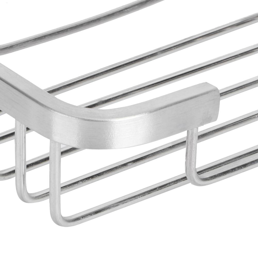 304 Stainless Steel Wall Mounted Soap Rack Box Container Organizer Toilet Bathroom Accessory