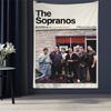Tessuto Decorativo Classico Film Serie TV I Soprano Stampa Artistica Sci-Fi Stanza Arredamento Casa Decorazione Murale Decor