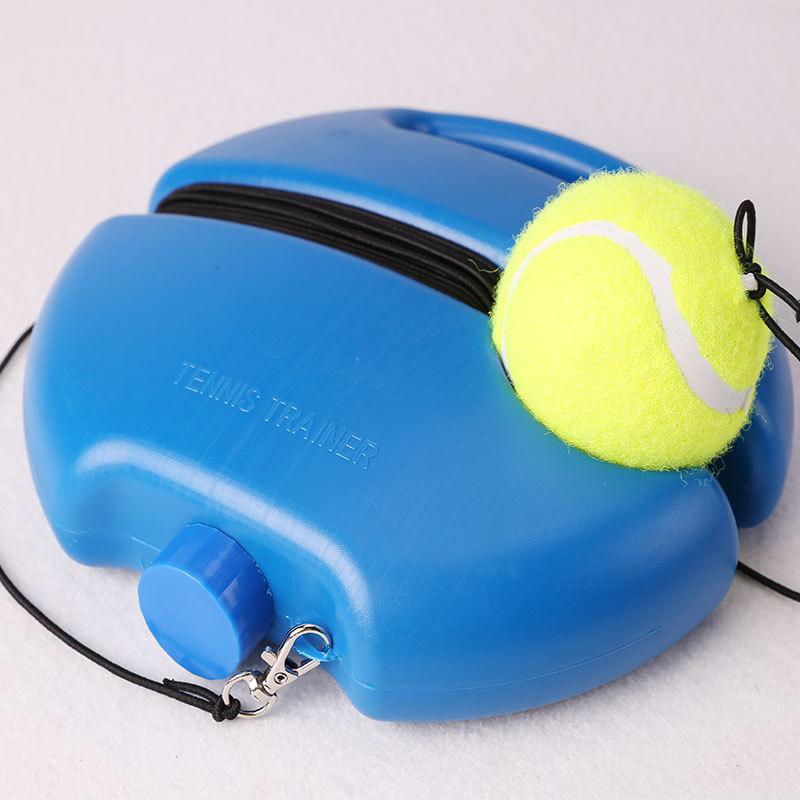 Training Primary Tool Exercise Tennis Ball Self-study Rebound Ball Single Player Tennis Training Base Tennis Trainer With Rope