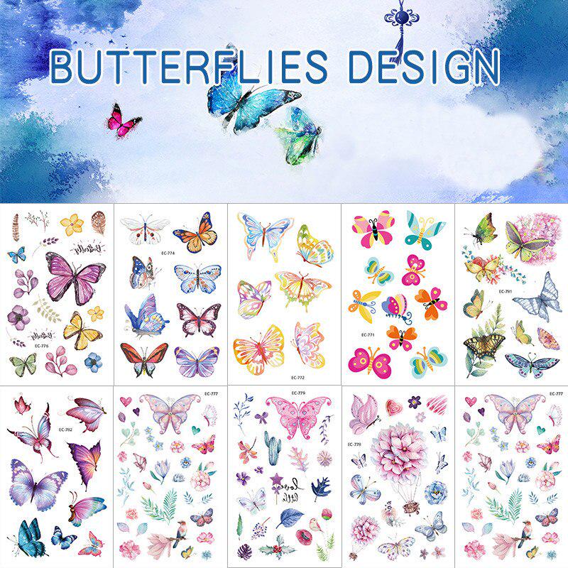 Minilabel Rosa Schmetterling Aufkleber – 24 Stück, Ca. 14 Mm, Für Scrapbooking & Dekoration