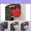 Fashionable Korean Style Solid Color Heart Shaped Pu Handbag For Spring Casual Use