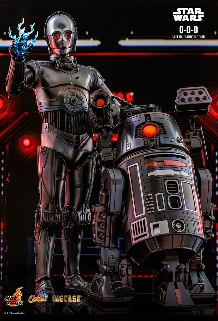 Hot Toys Comic Masterpiece DIECAST "Star Wars" 1/6 Scale Figure 0-0-0