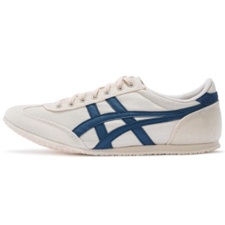 Onitsuka Tiger Machu Racer  Cream White Blue  Men s 1183A858-200 EU 36