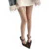 Thigh High Garter Stockings Glossy Sheer Control Top Tights for Women Garter Belt Tights Suspender Pantyhose Streetwears