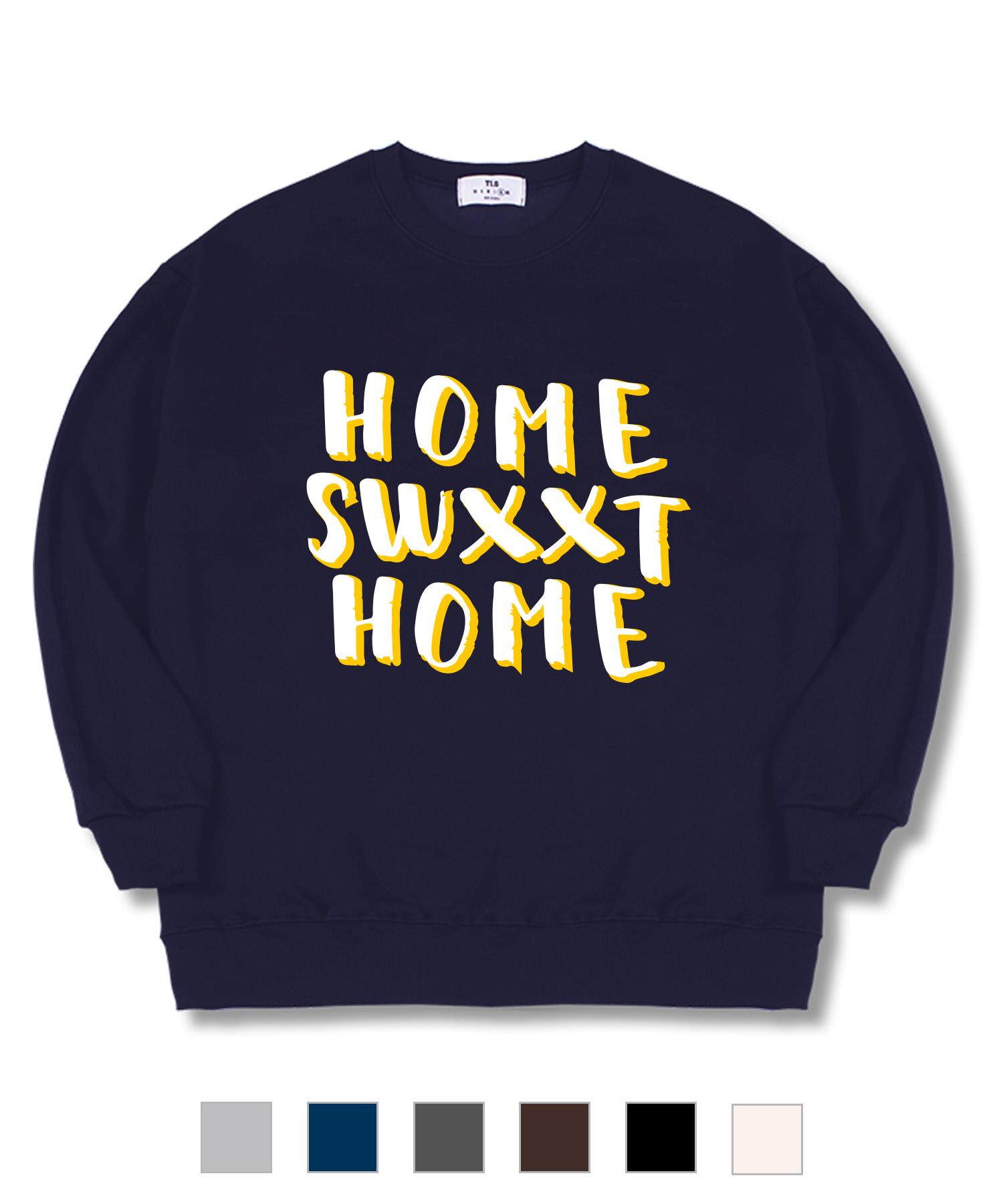 Tee Glake Homexxhome Oversized Sweatshirt Notation/M