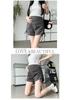 Summer Maternity Drawstring Pleated Sports Shorts - Slimming & Versatile