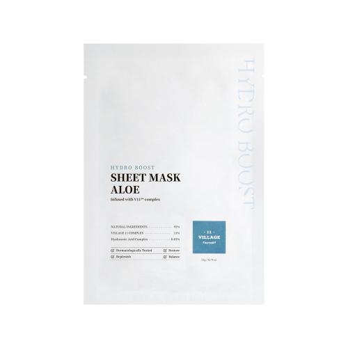 Village 11 Factory Hydro Boost Aloe Sheet Mask (5 Sheets) NONE