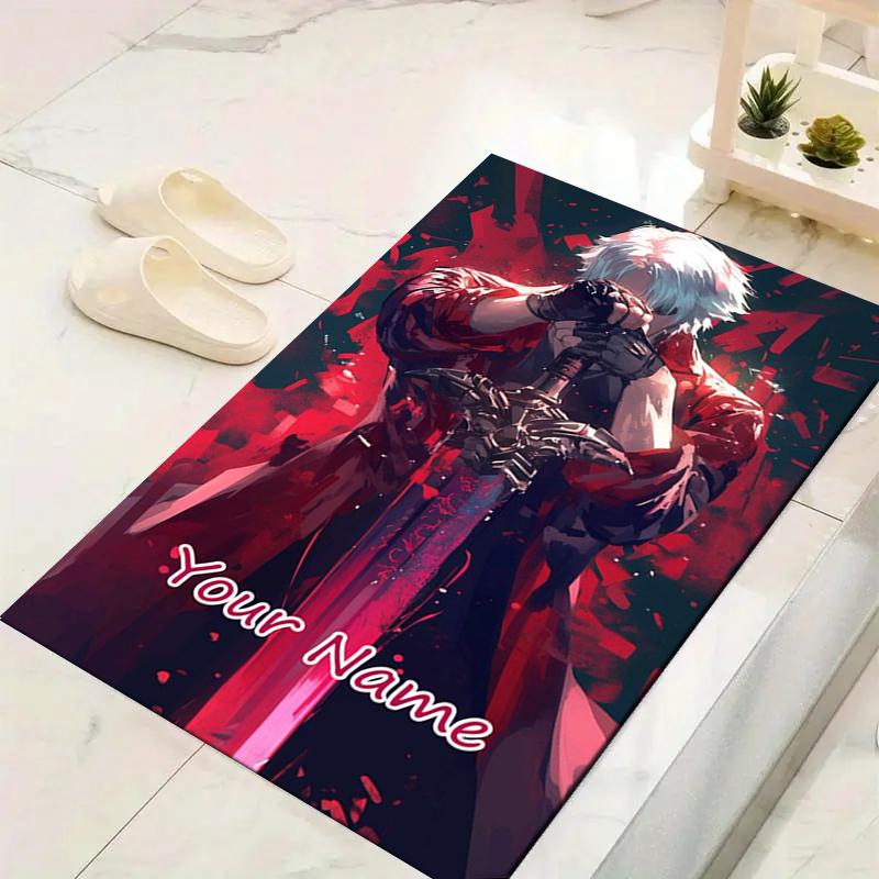 Custom 1Pc Devil May Cry Dante'S Journey Rug Office Carpet Indoor Outdoor Entrance Doormat Nonslip Soft And Comfortable Living Room D291537
