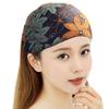 Non Slip Lace Hairbands Hair Hoop Wide Side Head Wrap Fashion Mesh Flower Headband  Mother