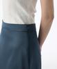 Musinsa Standard Woman Women'S Satin Long Skirt [Blue Grey]