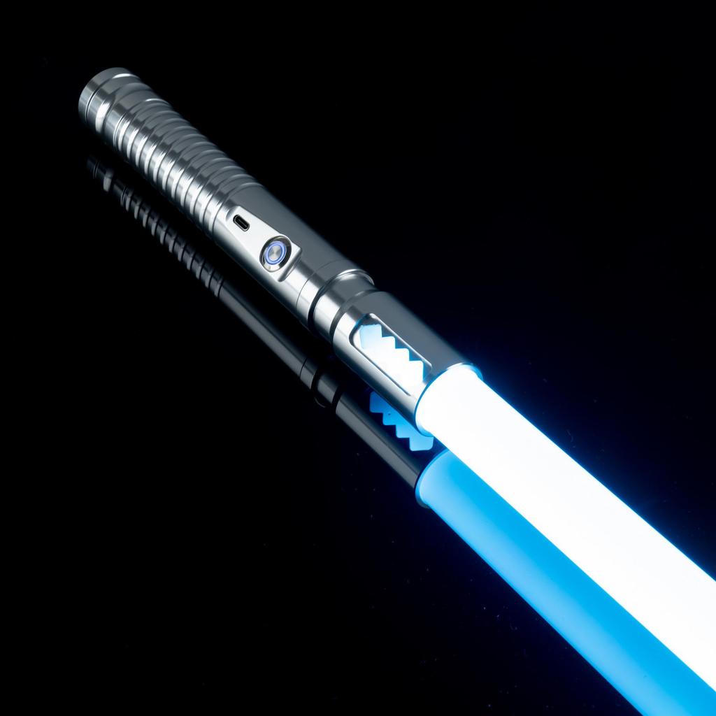 LED Alloy Lightsaber Toy - Rechargeable, Luminous Pixel Design for Kids 
