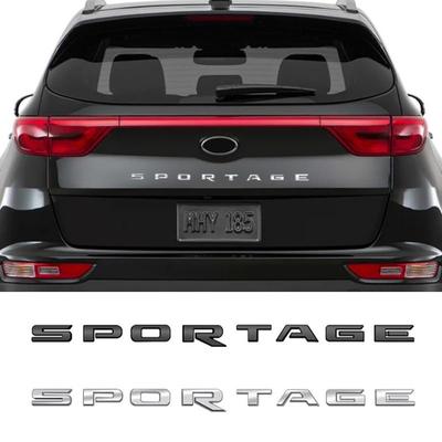 Autocollant d'insigne de carrosserie de coffre arrière d'emblème de voiture de Logo d'abs adapté aux accessoires de style de voiture de Sportage de KA
