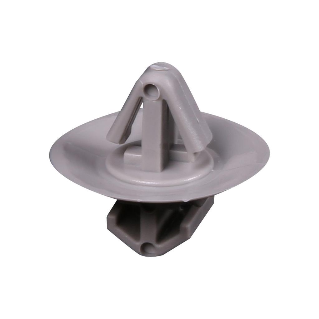10 Pieces Side Moulding Lower Protection Door Trim Clips, Gray for Iveco : 500326896, Renault: 7703077421, Opel: 7701470779