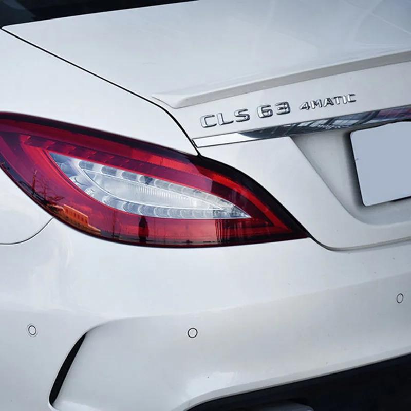 3D ABS Car Rear Trunk Emblem Badge Letters Sticker For Mercedes AMG CLS 63 260 320 400 450 600 4MATIC C219 C218 W218 Accessories