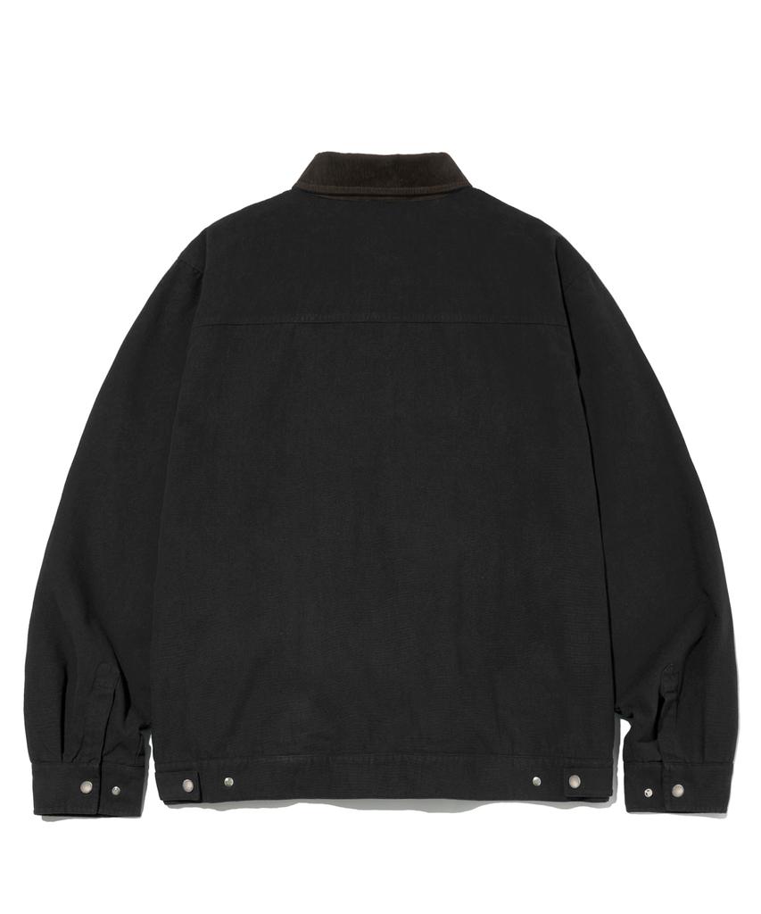 Filluminate Cotton Work Jacket - Black
