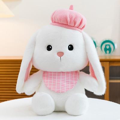 Soft Plush Rabbit Toy Girls Birthday Gift Decorative Stuffed Animal Window Seat Or Bedroom