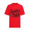 Funny Xmas Christmas Fck Santas Bitch Tshirt Unisexs