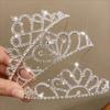 Hair Ornament Bride Crown Crystal Rhinestone Wedding Tiaras Wedding Crown  Children