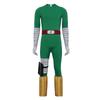 Naruto Rock Lee Cosplay Jumpsuit With Printed Design For Anime Conventions