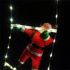 3M Santa Claus Climbing Ladder Warm Light Home Cristmas Tree Decoration Ornement