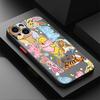 Cartoon Pooh Case for iPhone 17 Pro Max 7 8 SE 15 12 16 Plus Air 17e XS XR 13 Mini 14 11 Back Phone Cover