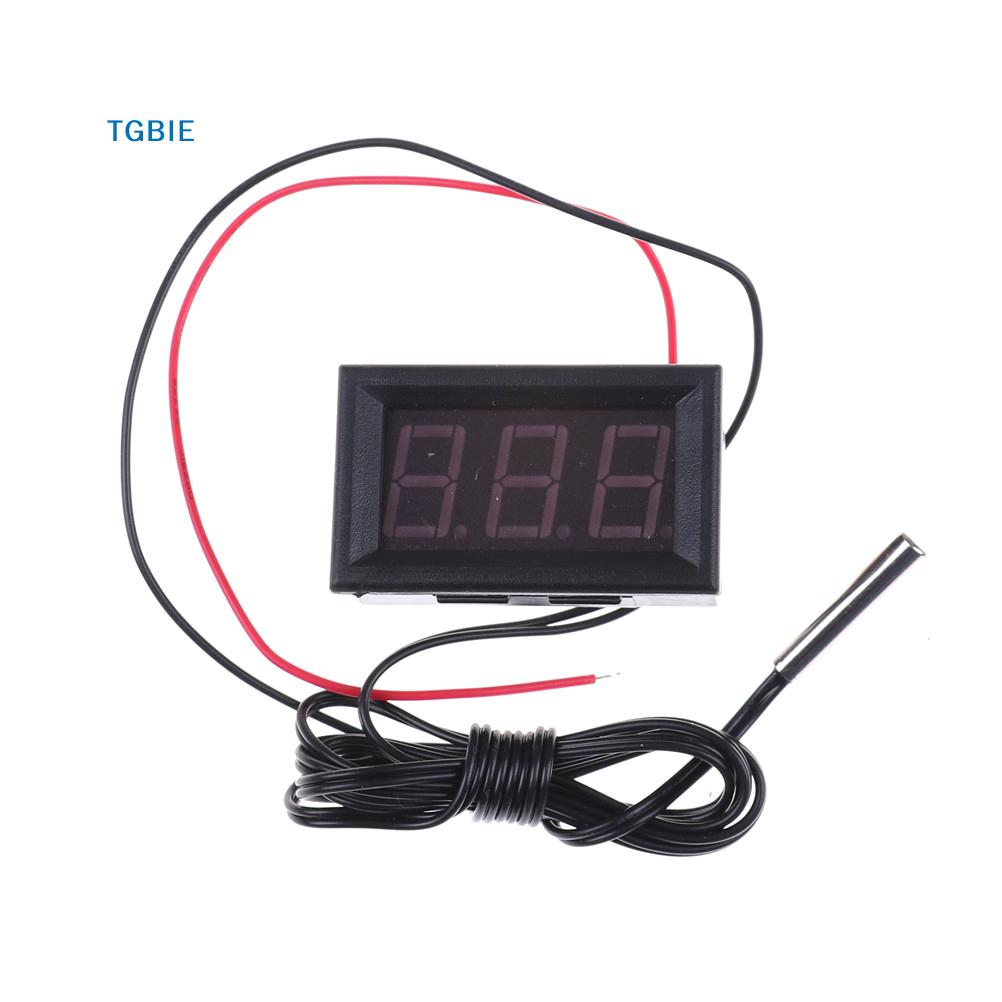 [TL][TL]New Red DC12V Digital Thermometer With Temp Probe -50~110C Temperature Detector LED
